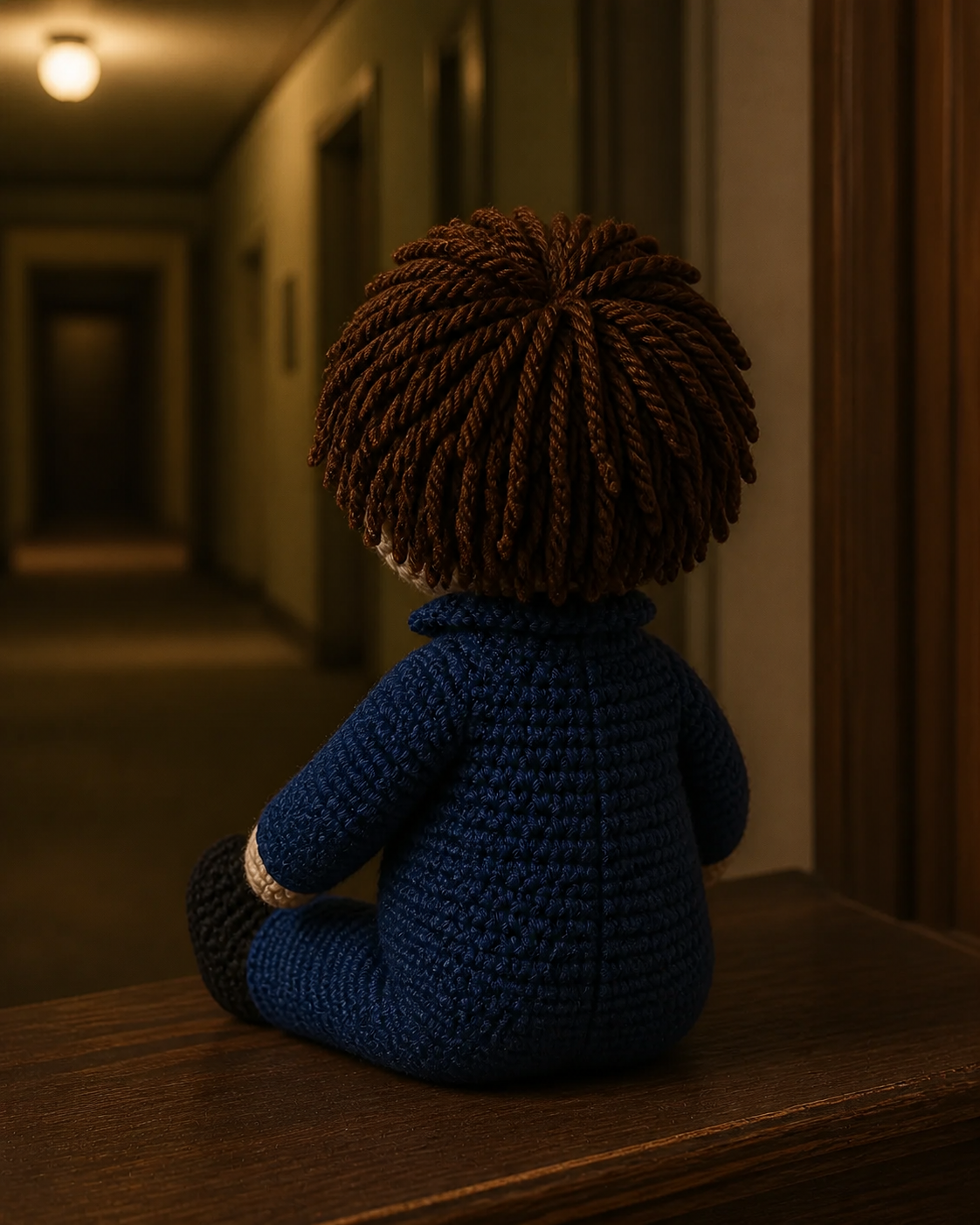Emotional Support Michael Myers (Quiet Souls) - Handcrafted Crochet Horror Collector Doll(12 cm| 15 cm| 20 cm| 30 cm) - Image 5