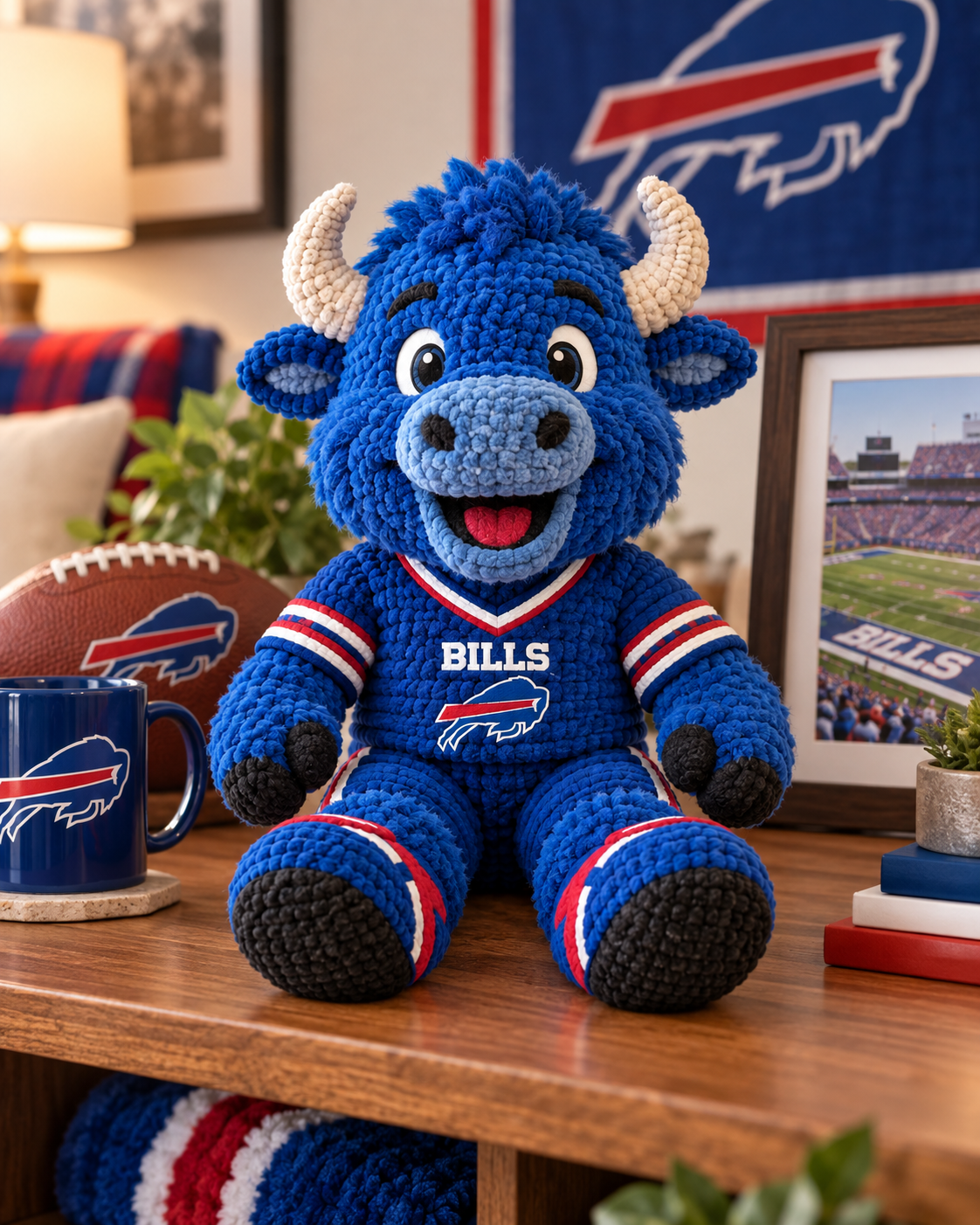 Bills Mafia Game Day Buddy Doll – Gift for Loyal Fans - Image 3