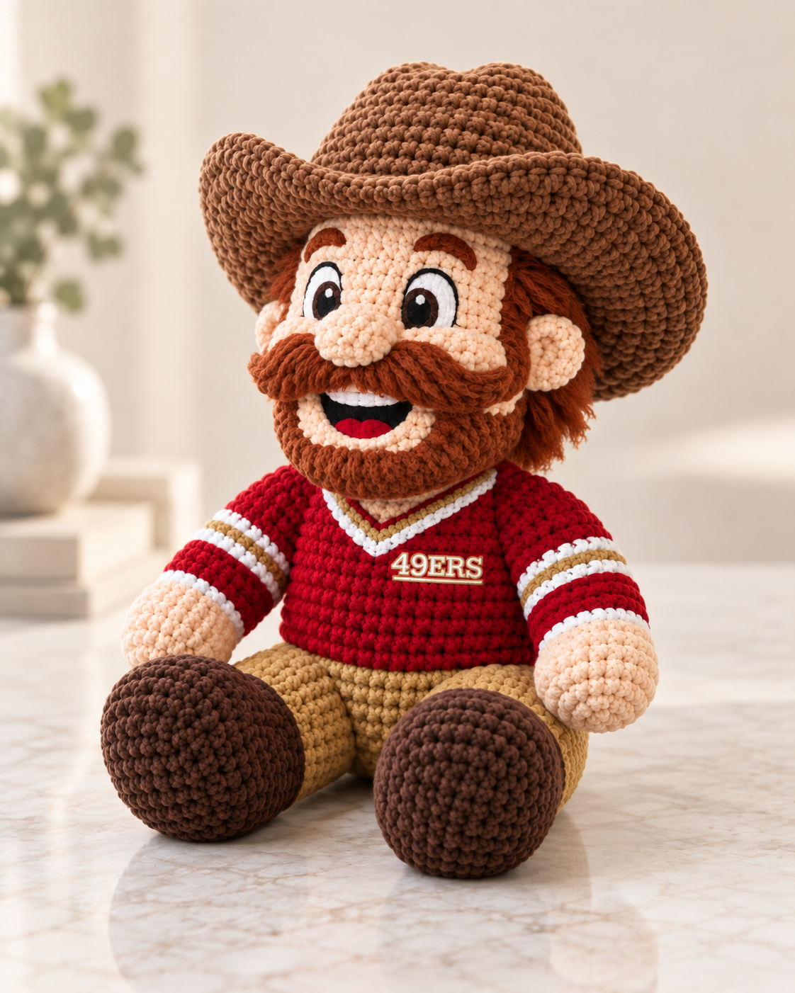 Niners Forever Faithful Doll – Gift for the Faithful - Image 4