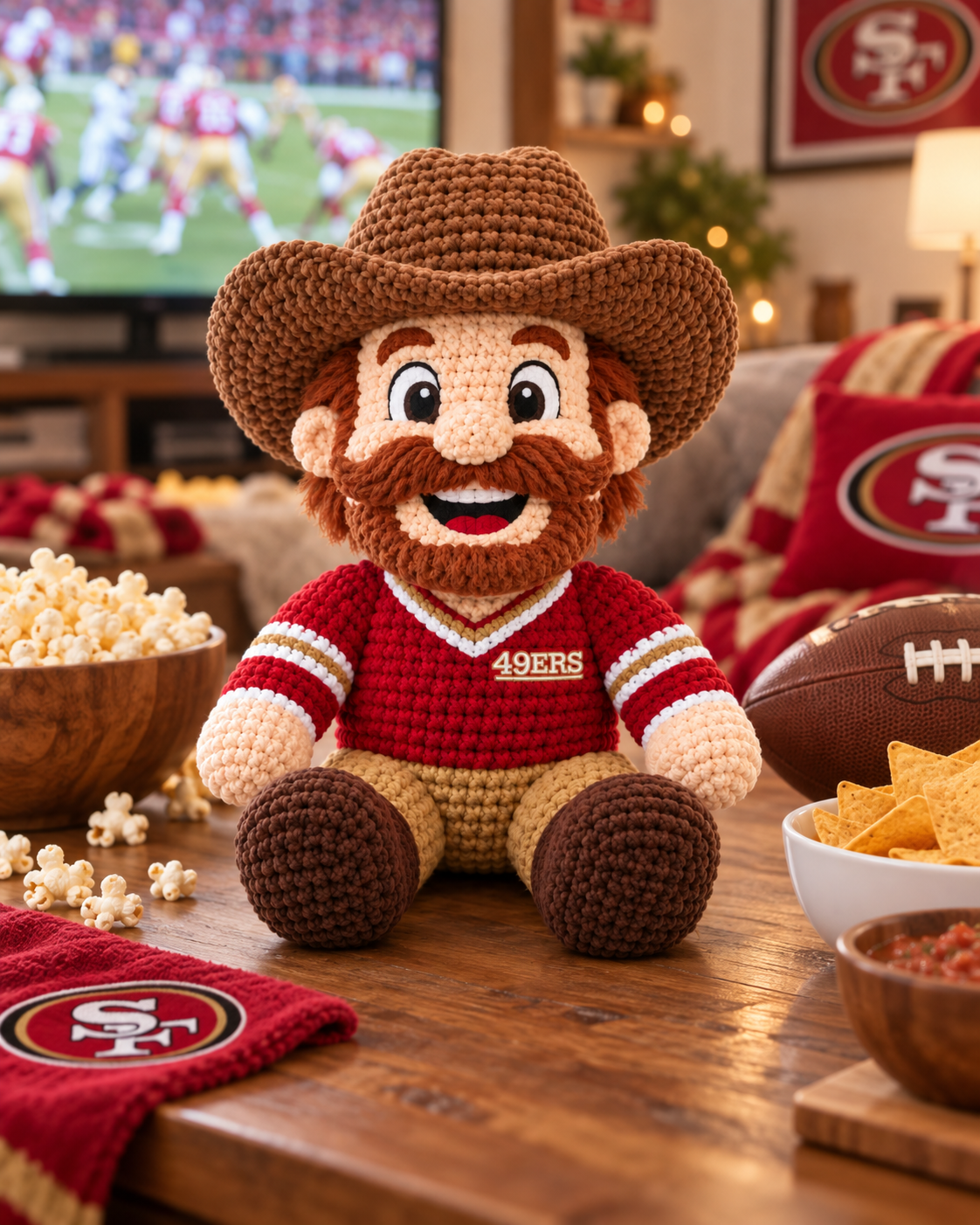 Niners Forever Faithful Doll – Gift for the Faithful - Image 5