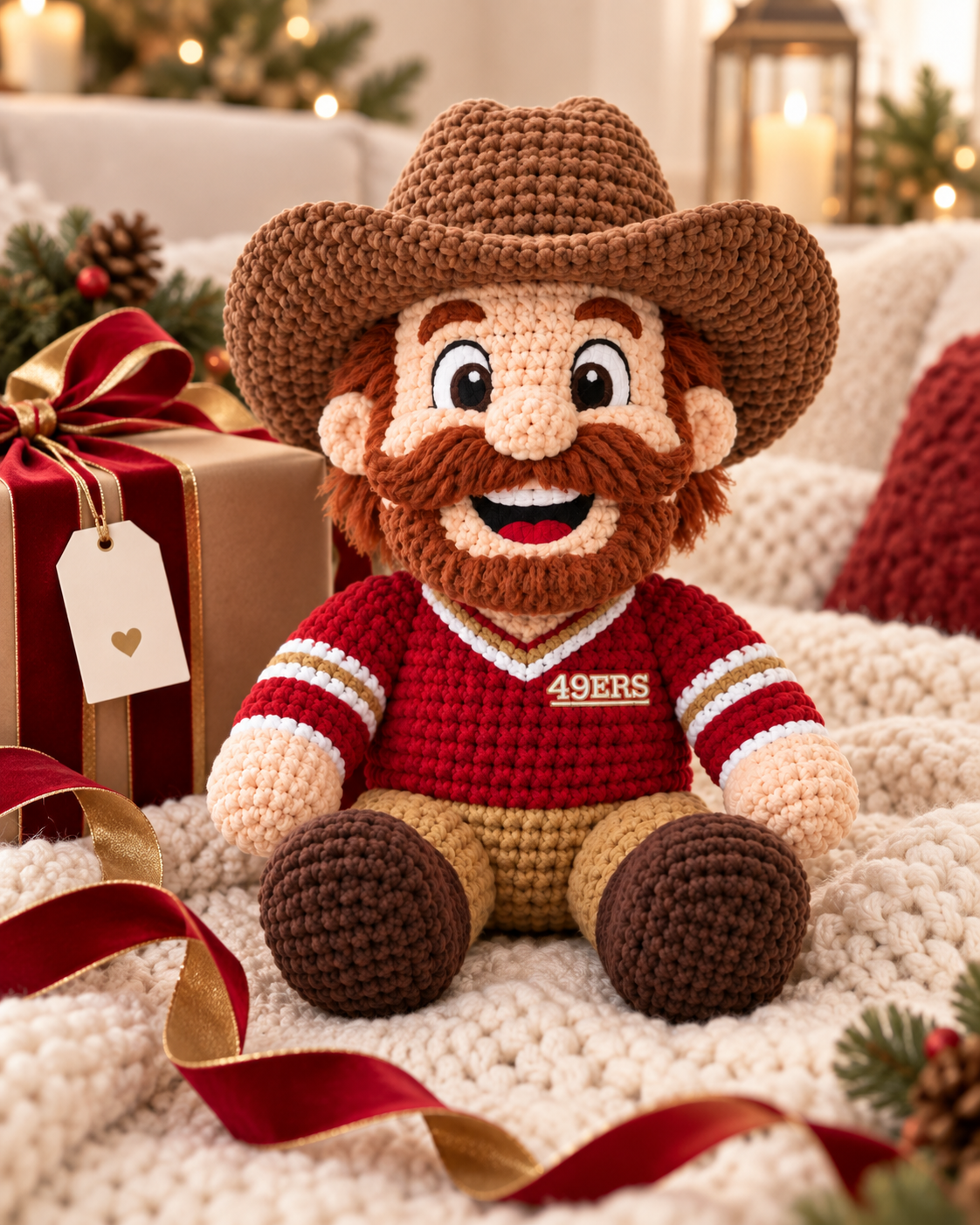 Niners Forever Faithful Doll – Gift for the Faithful - Image 6