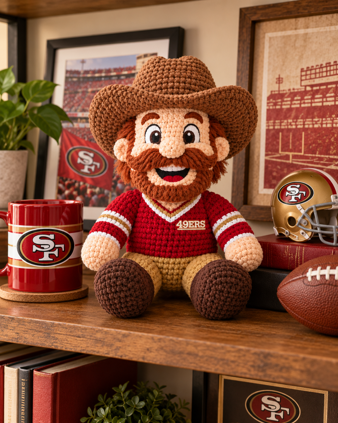 Niners Forever Faithful Doll – Gift for the Faithful - Image 7