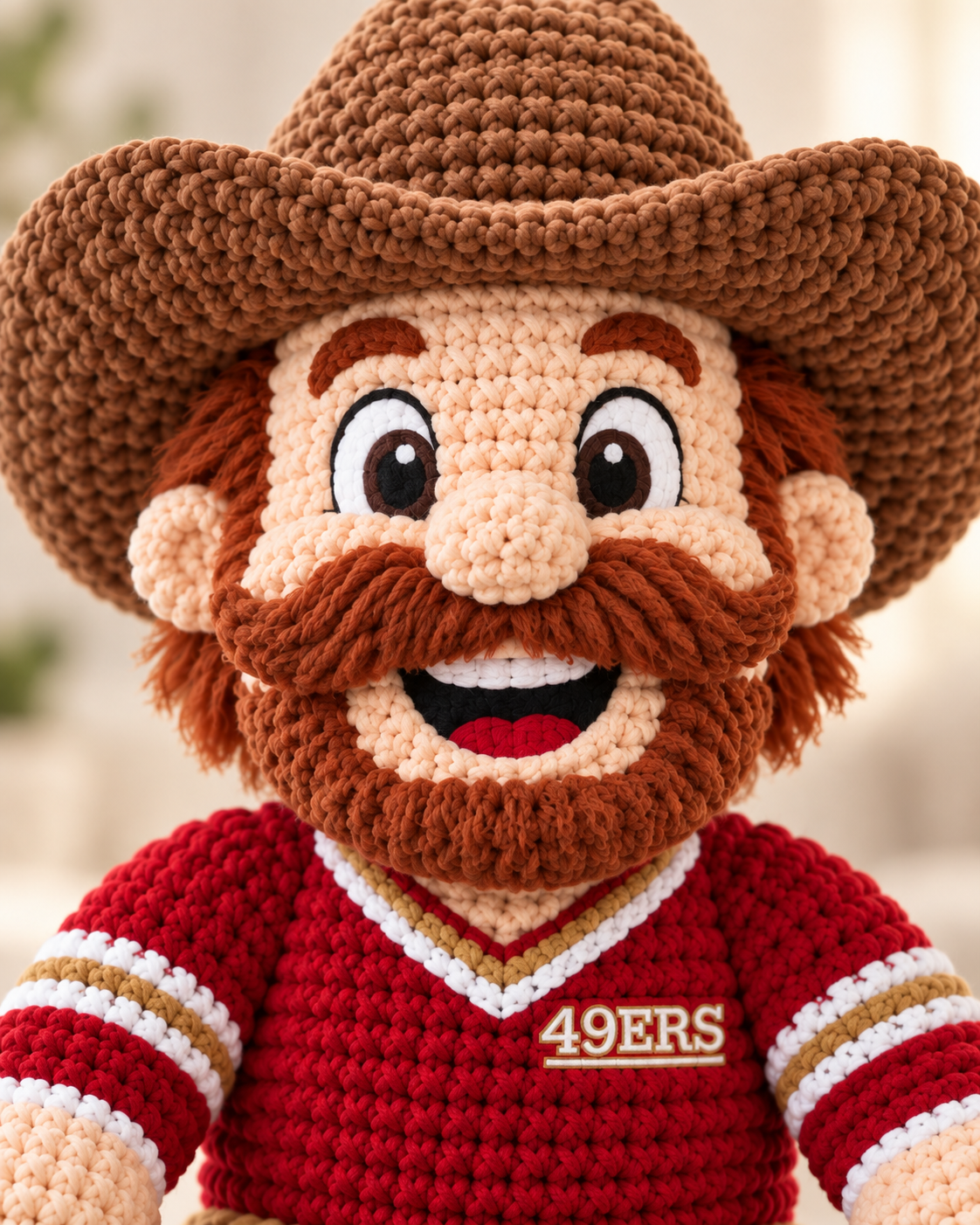 Niners Forever Faithful Doll – Gift for the Faithful - Image 8
