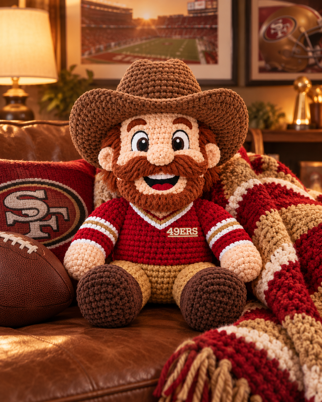 Niners Forever Faithful Doll – Gift for the Faithful - Image 9